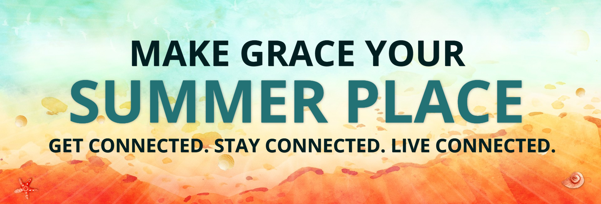 Summer Events Church Website Banner
